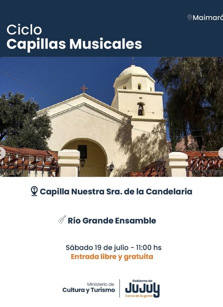 “Ciclo de Capillas Musicales Julio 2025” - Ojos del Mundo